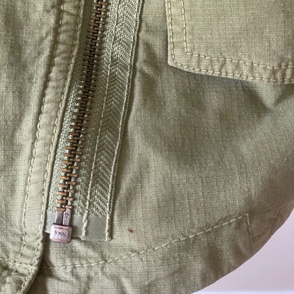 Madewell Safari Vest Olive Green XS - Picture 5 of 6
